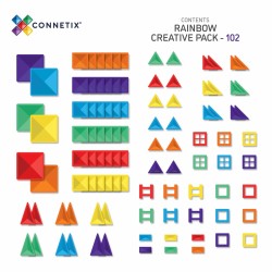 Connetix Rainbow 102 piezas