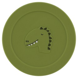 Bote de silicona para snacks con tapa - Dino